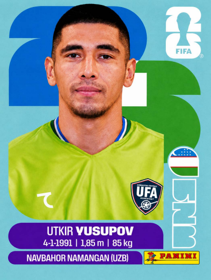 UTKIR YUSUPOV